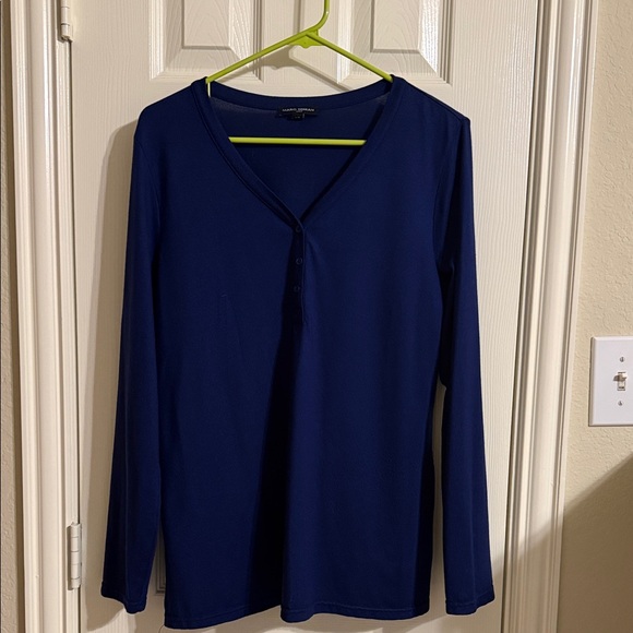 Mario Serrani Tops - Mario Serrano long sleeve top size Large